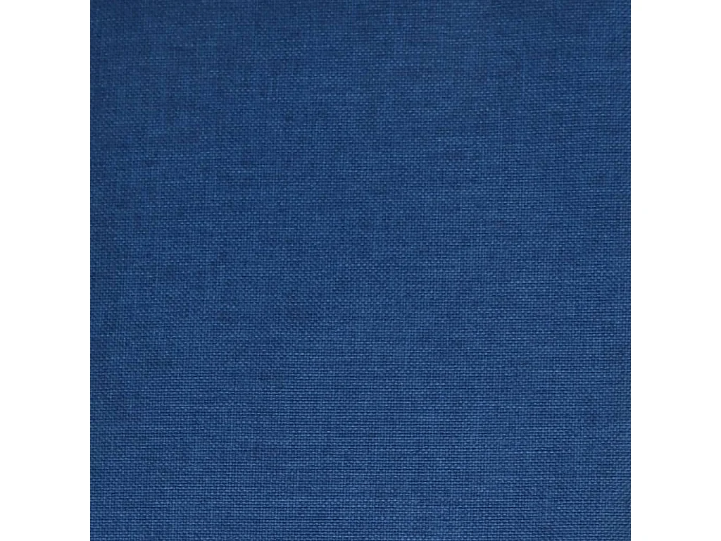 Tabourets de bar 2 pcs Bleu Tissu