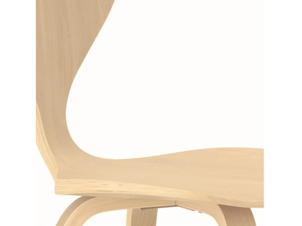 Tabouret de bar en bois frênes naturel fait à la main Milener