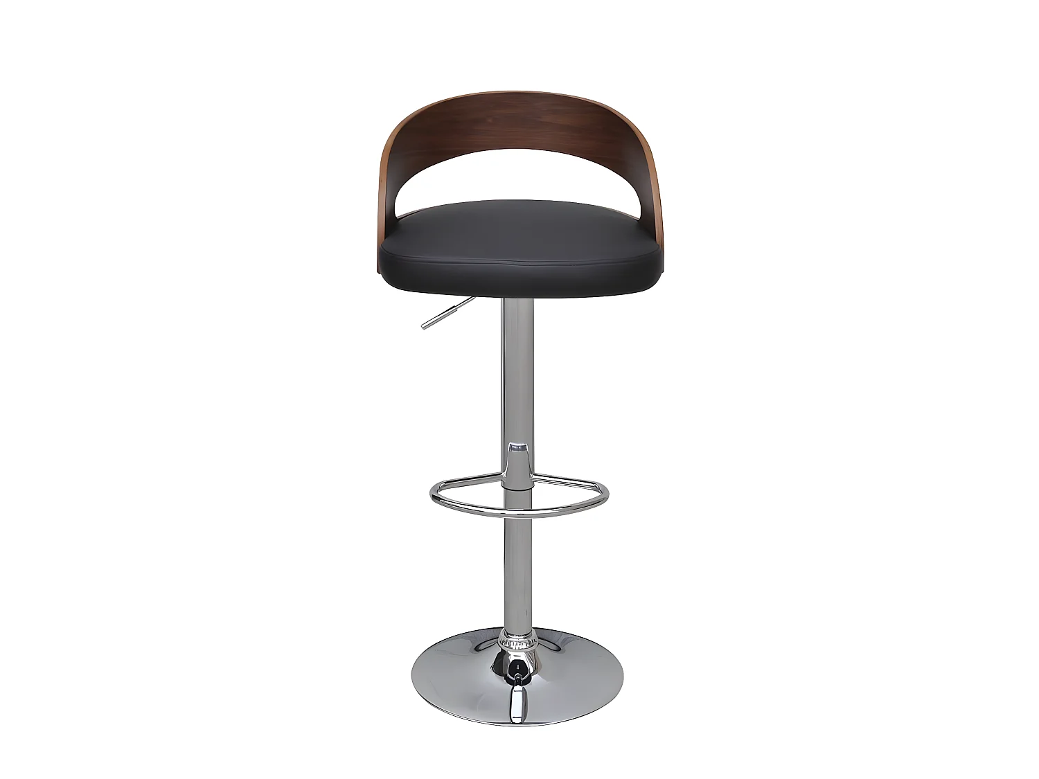 Barkrukken 2 st gebogen hout