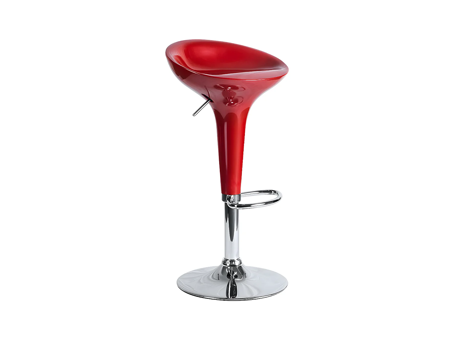 Taburete Vingo rojo brillante - Lote de 2
