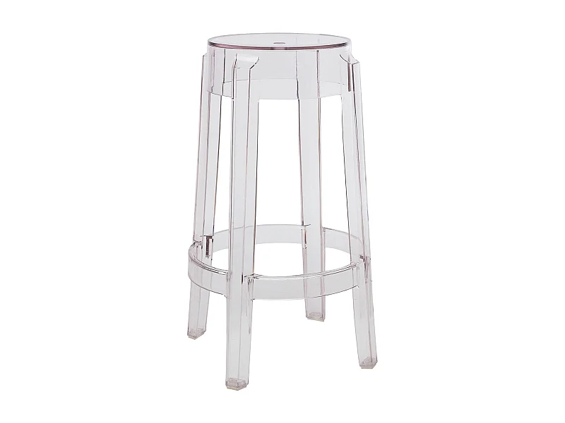 Tabouret transparent Elisabeth 75cm