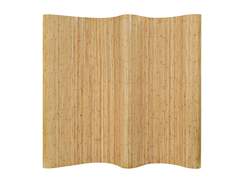 Cloison de séparation Bambou 250x165 Naturel