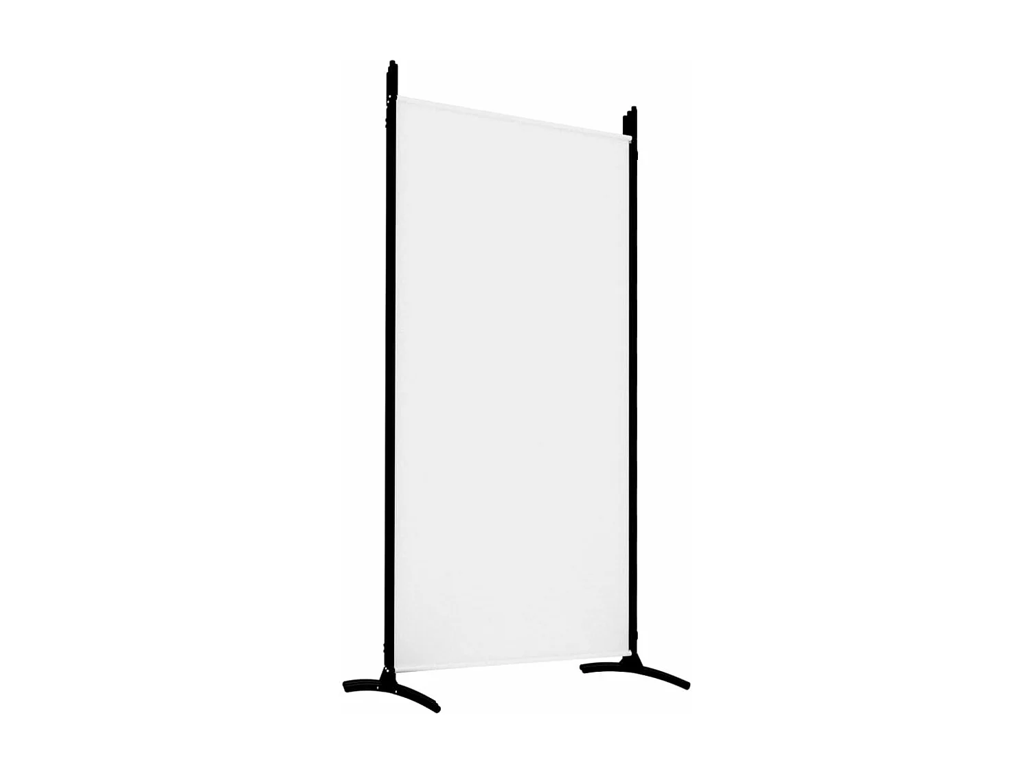 Cloison de séparation 5 panneaux Blanc 433x180 Tissu