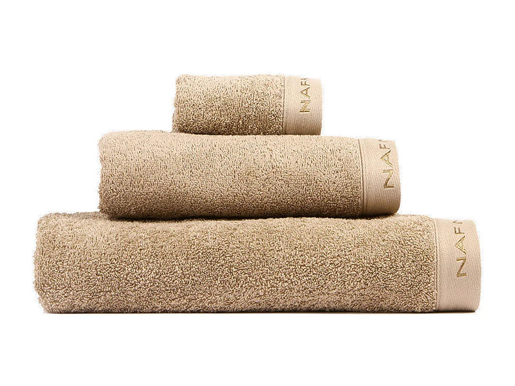 Set de 3 toallas de baño CASUAL lino 30x50+50x90+90x150 cm