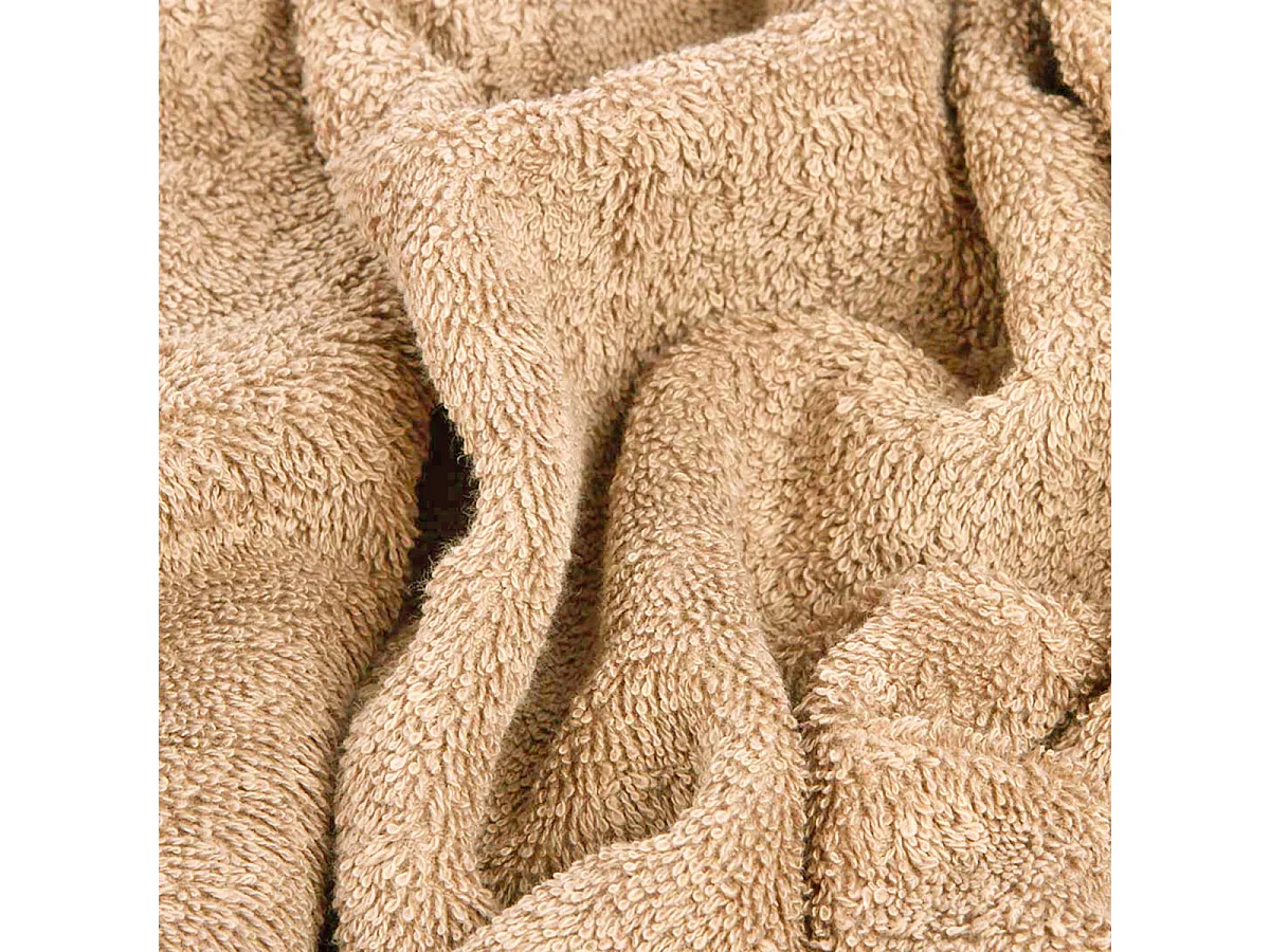 Set de 3 toallas de baño CASUAL lino 30x50+50x90+90x150 cm