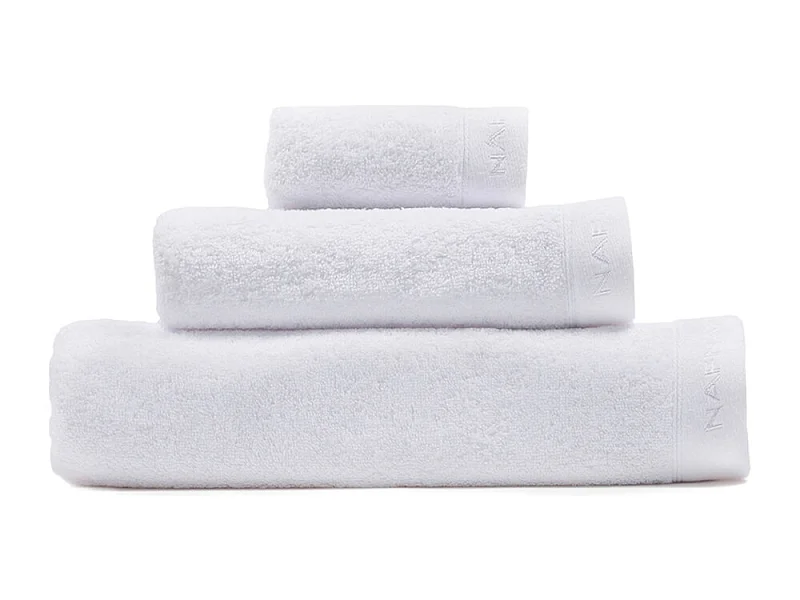 Set de 3 toallas de baño CASUAL blanco 30x50+50x90+90x150 cm