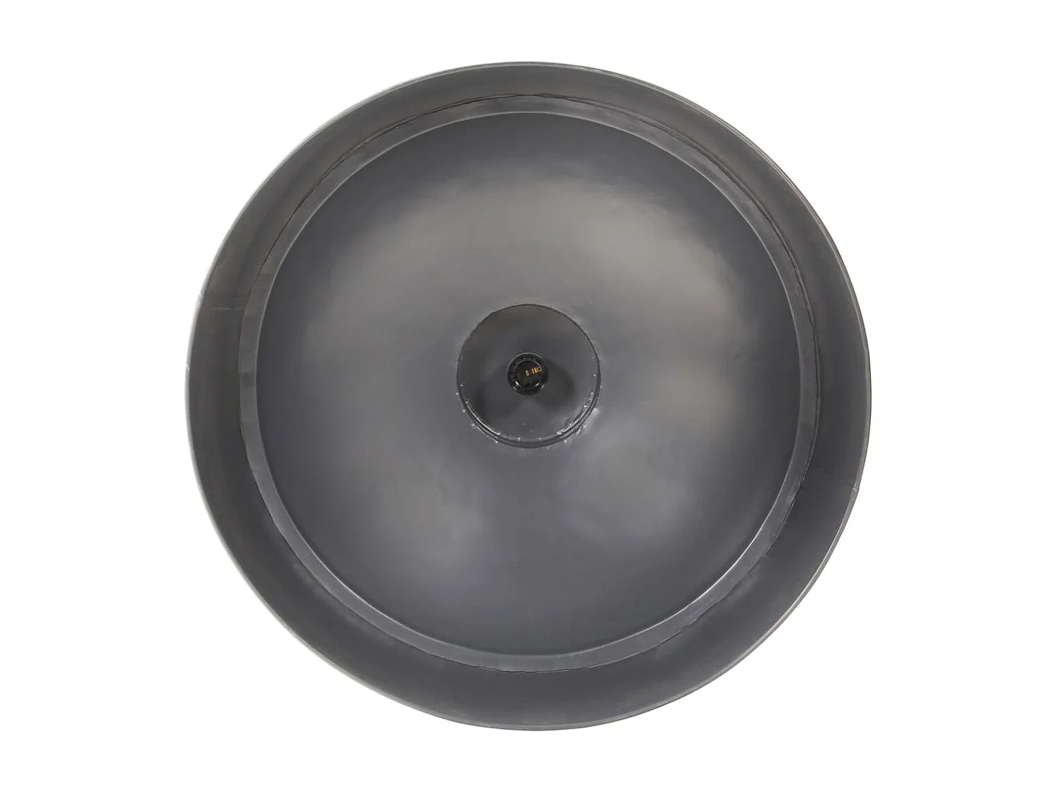 Hanglamp industrieel E27 32 cm grijs