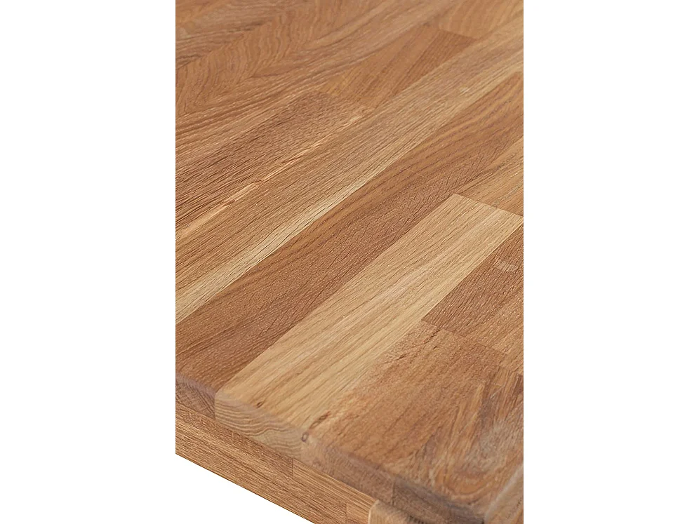 Table à manger en bois de chêne massif Ritza 120cm