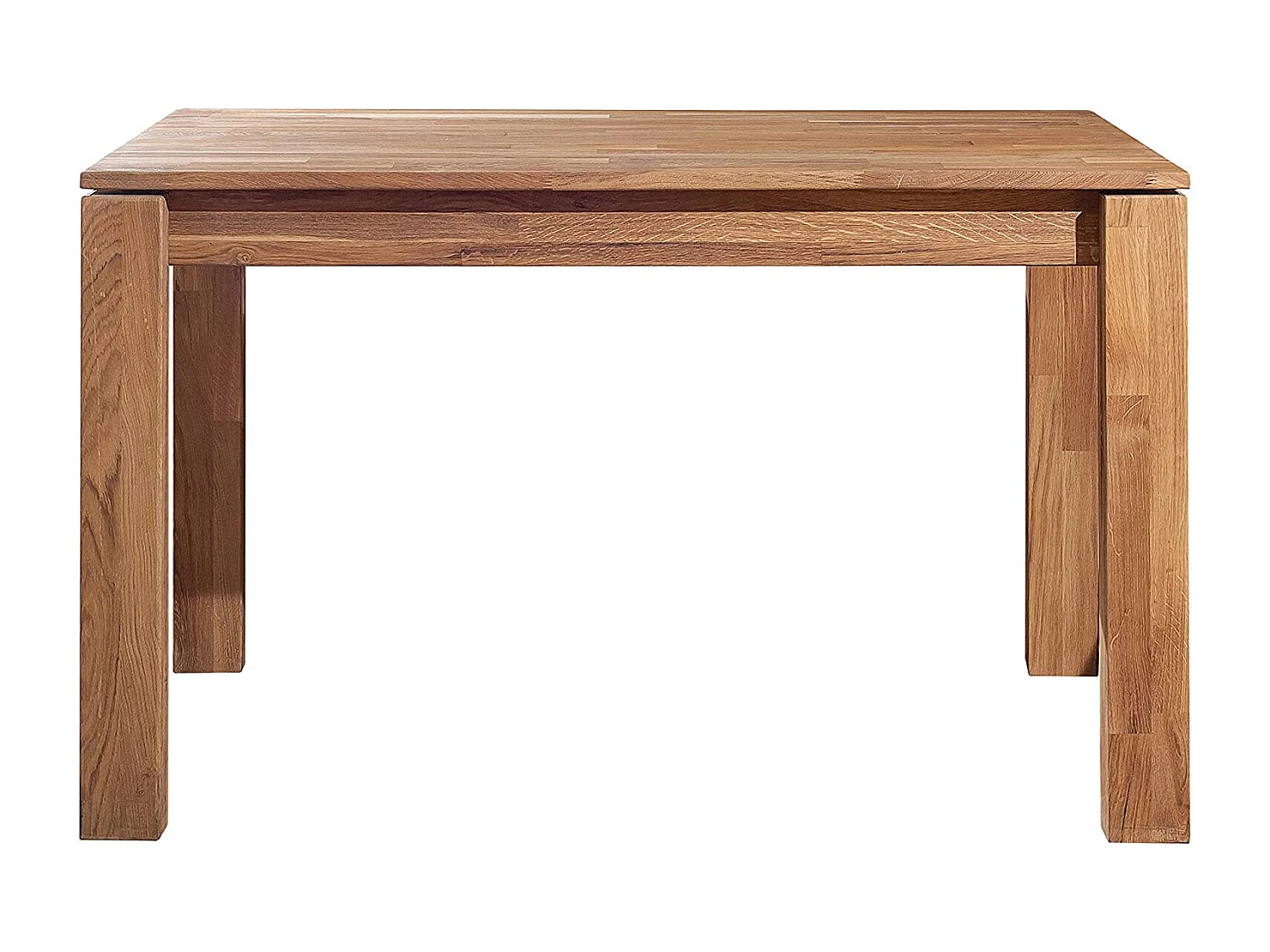 Mesa de comedor Ritza de madera maciza de roble 140 cm