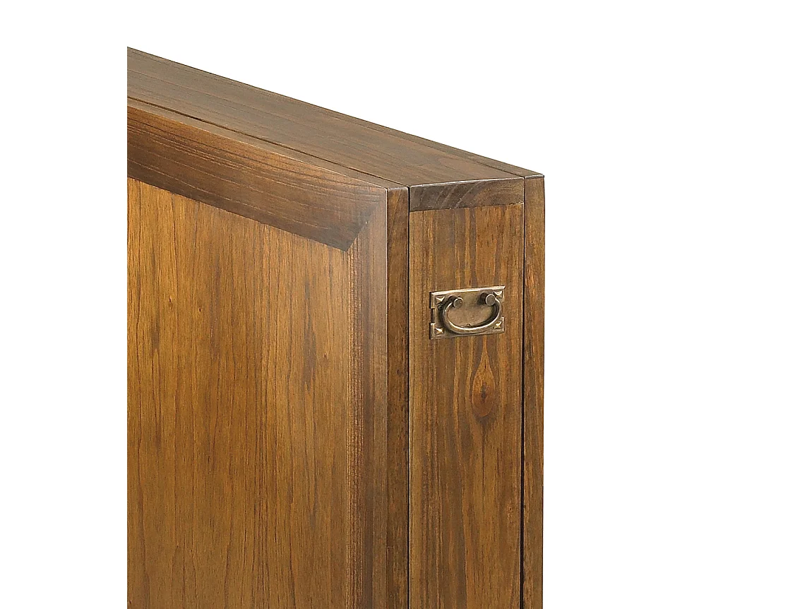 Table de repas pliante en bois massif de Mindy Orka 165cm