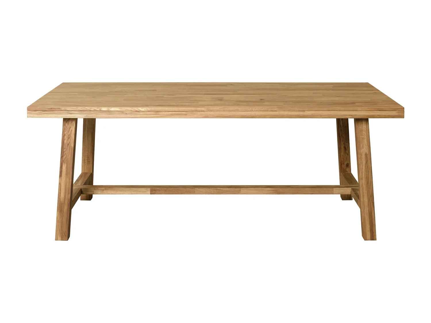 Table à manger en bois de chêne massif Ritza 200cm