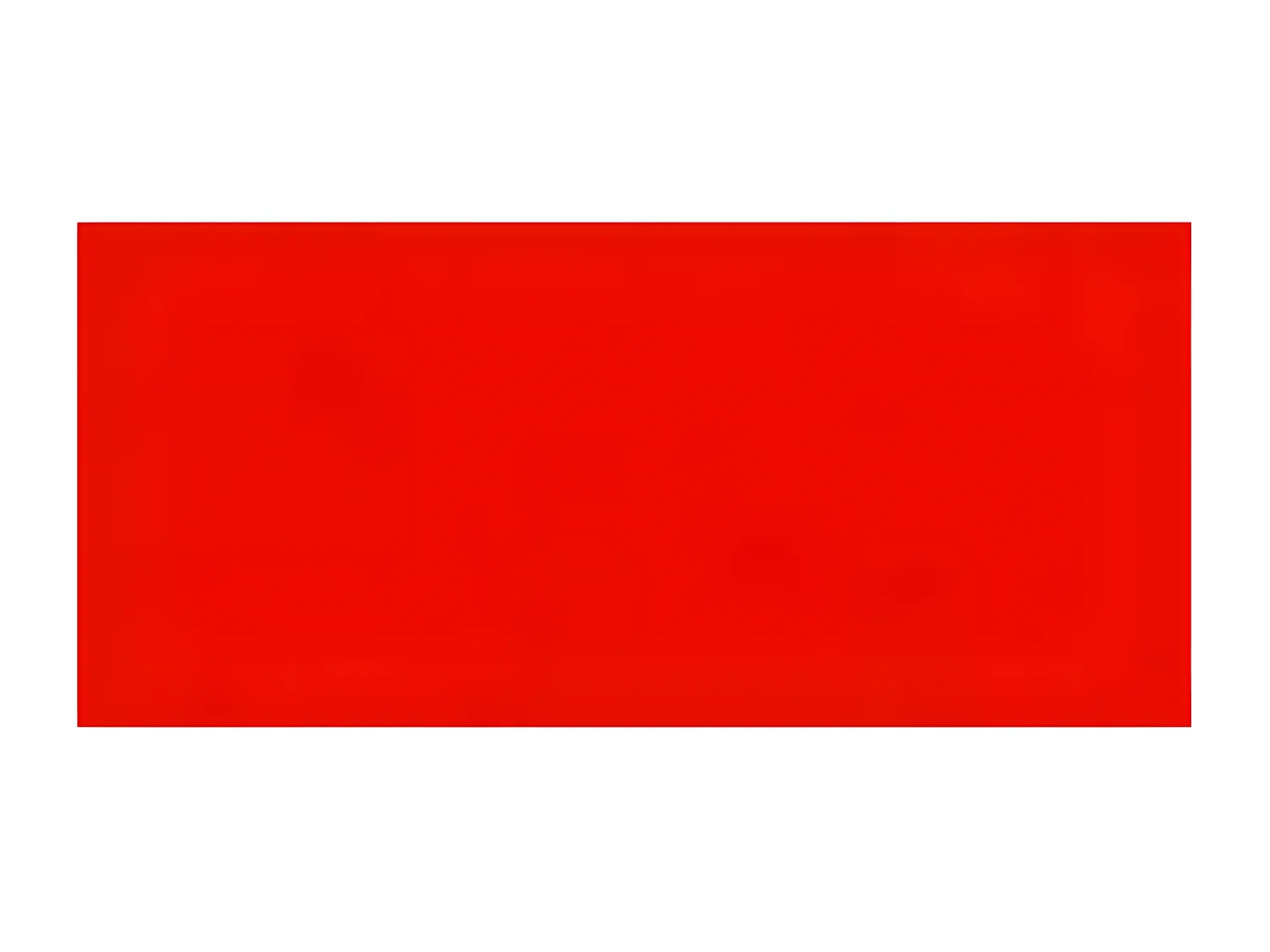 Table ronde plateau verre et pied fibre de verre laqué rouge Torsada-Dimensions D 110 x H 76 cm