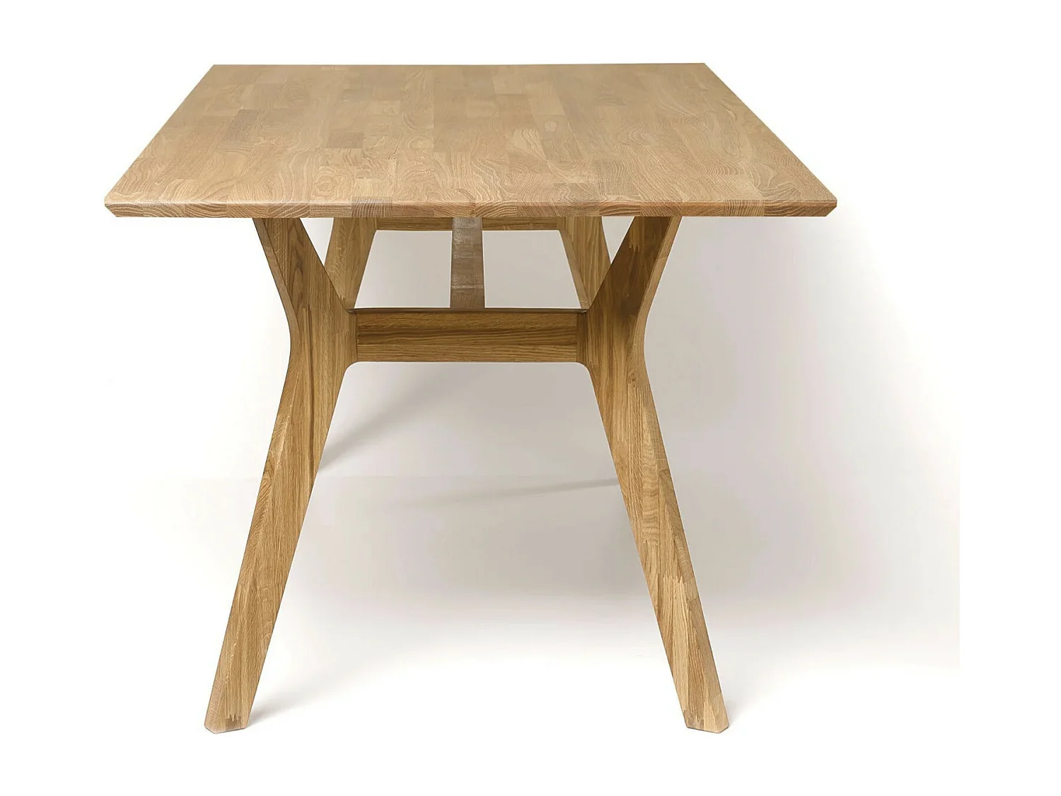 Table à manger en bois de chêne massif Osword 170cm