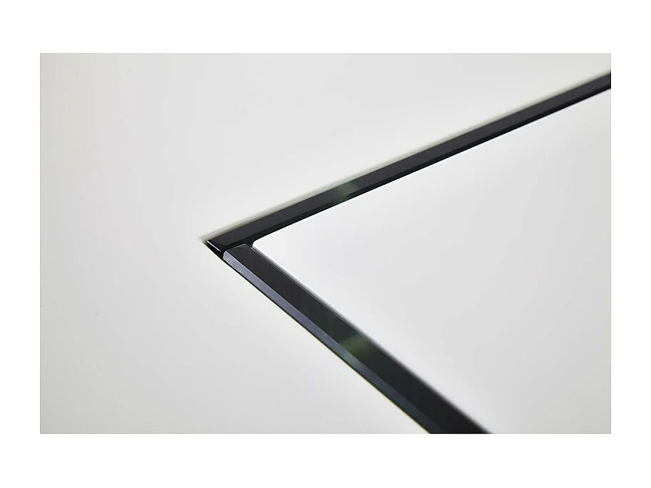 Rechthoekige designtafel Black Cubique