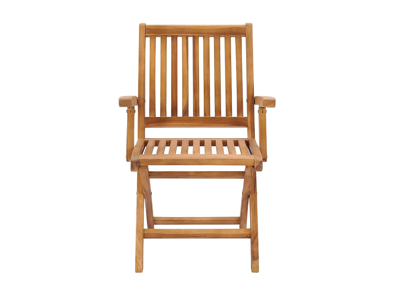 Chaises pliables de jardin avec coussins 6 pcs Bois de teck 25