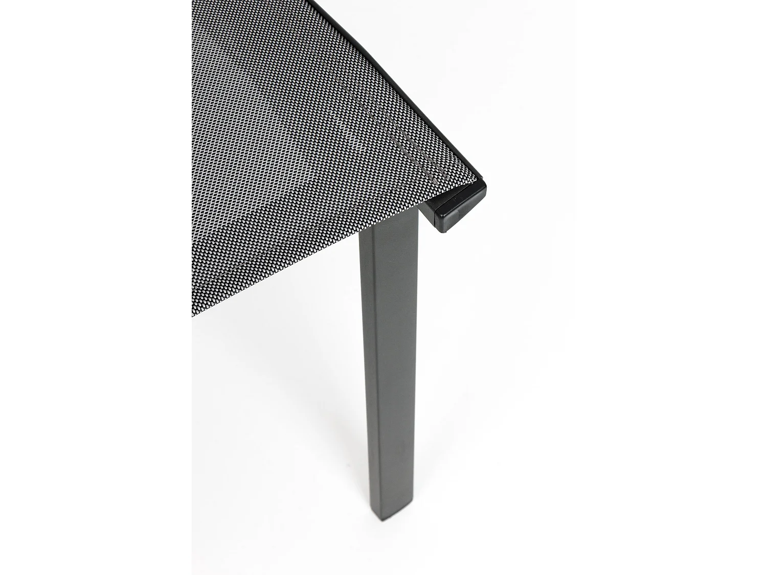 Chaise de jardin en aluminium noir anthracite Cadia - Lot de 4