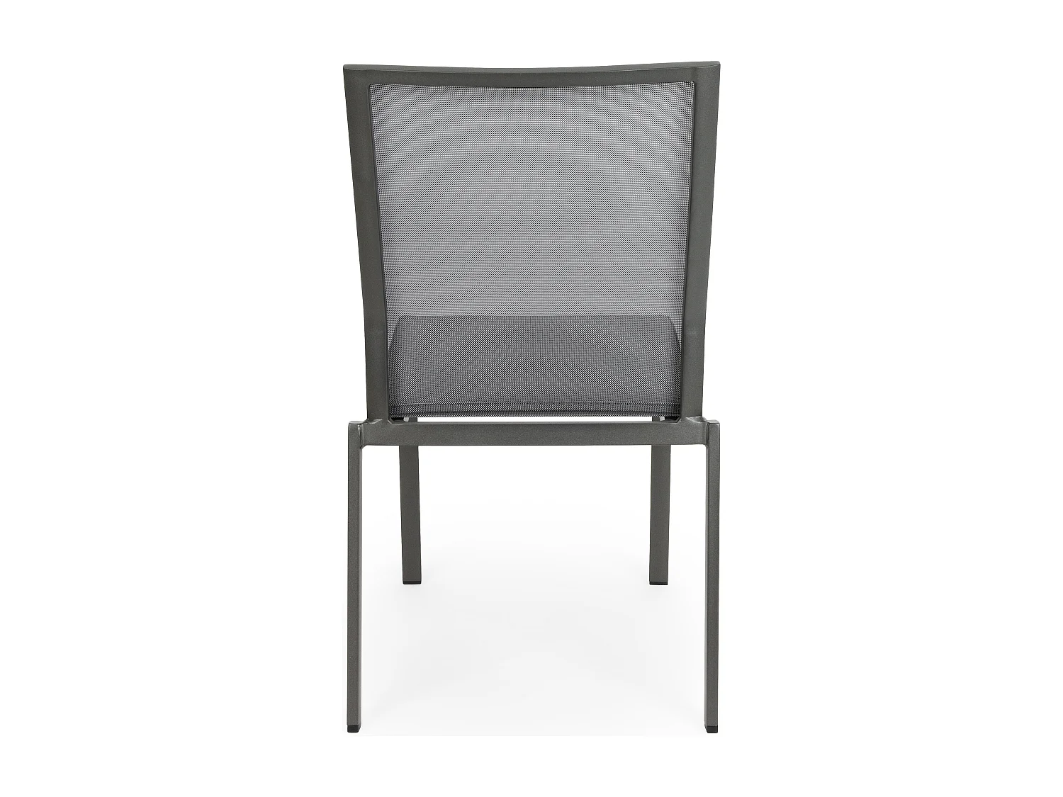 Chaise de jardin en aluminium noir anthracite Cadia - Lot de 4