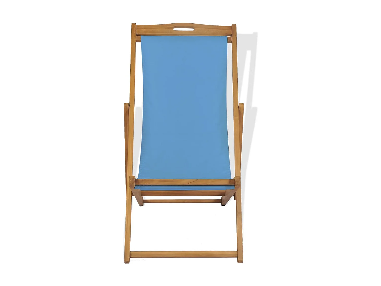 Chaise de terrasse Teck 56 x 105x96 Bleu