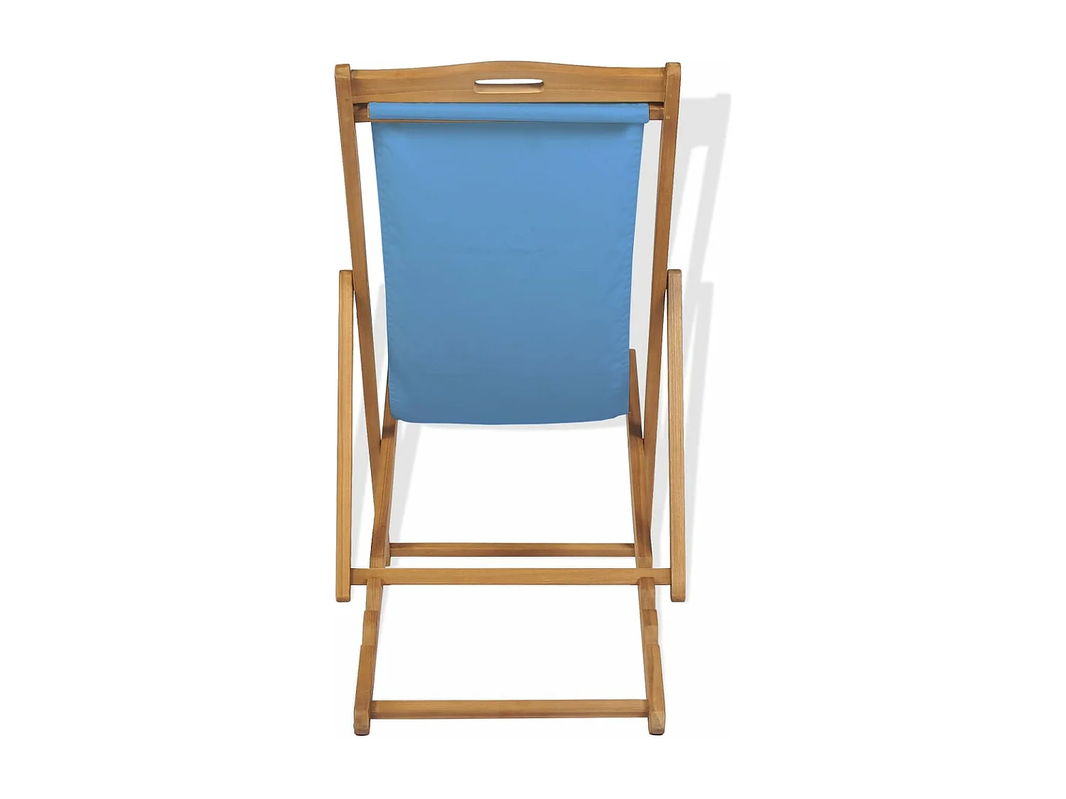 Chaise de terrasse Teck 56 x 105x96 Bleu