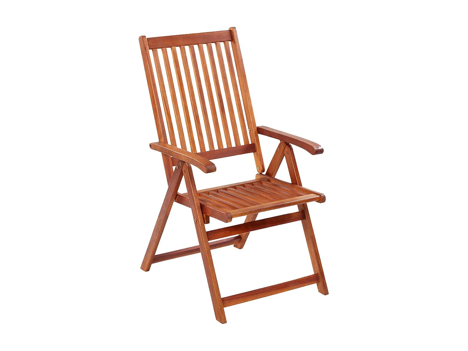 Chaises pliables de jardin 6 pcs Bois d'acacia solide 2