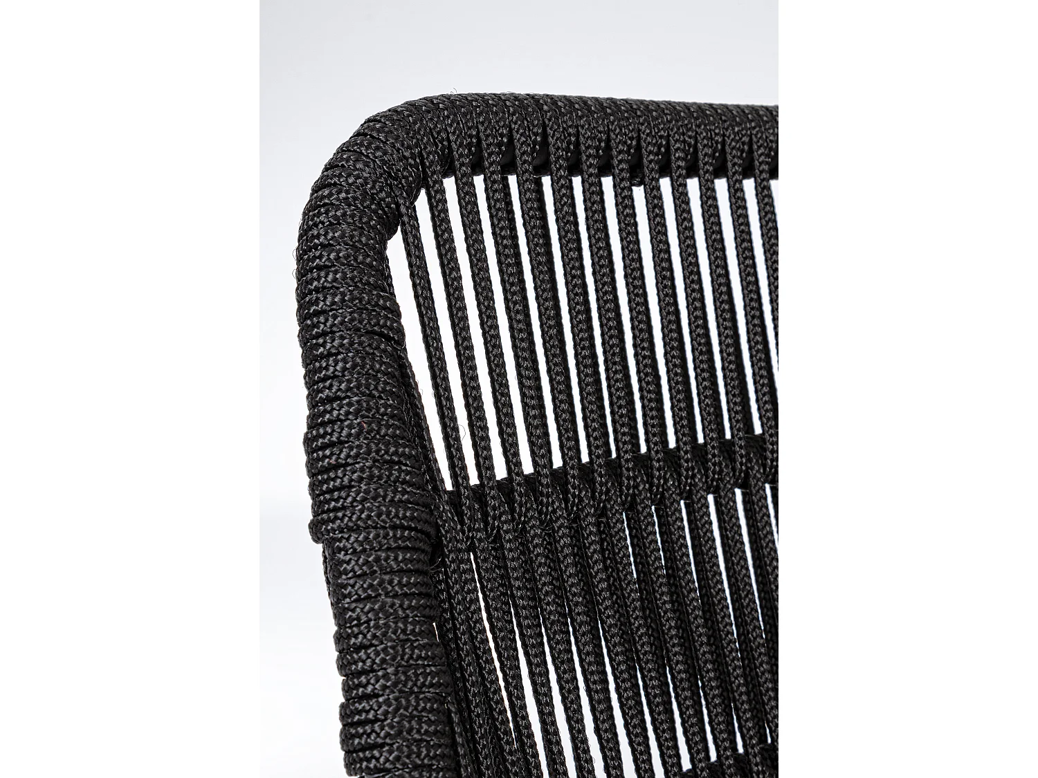 Chaise de jardin aluminium anthracite et gris Tabi - Lot de 2