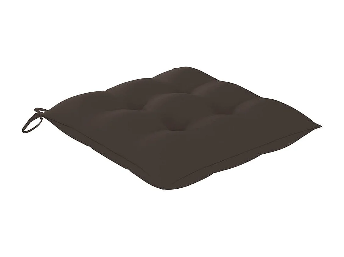 Chaises pliables d'extérieur avec coussins 8 pcs Bois d'acacia 36