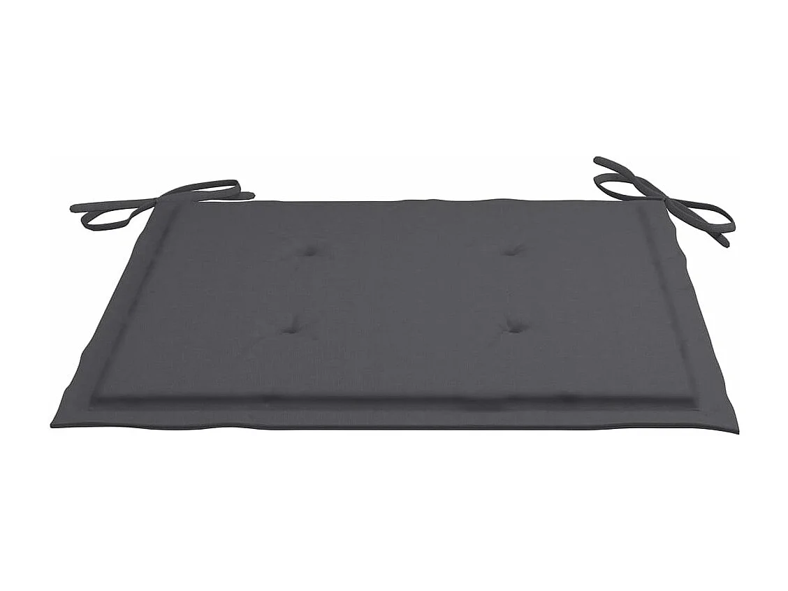 Chaises pliables de jardin avec coussins 8 pcs Teck solide 24