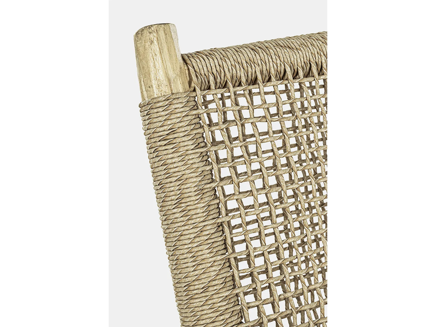 Chaise de jardin en bois teck naturel Landry - Lot de 2