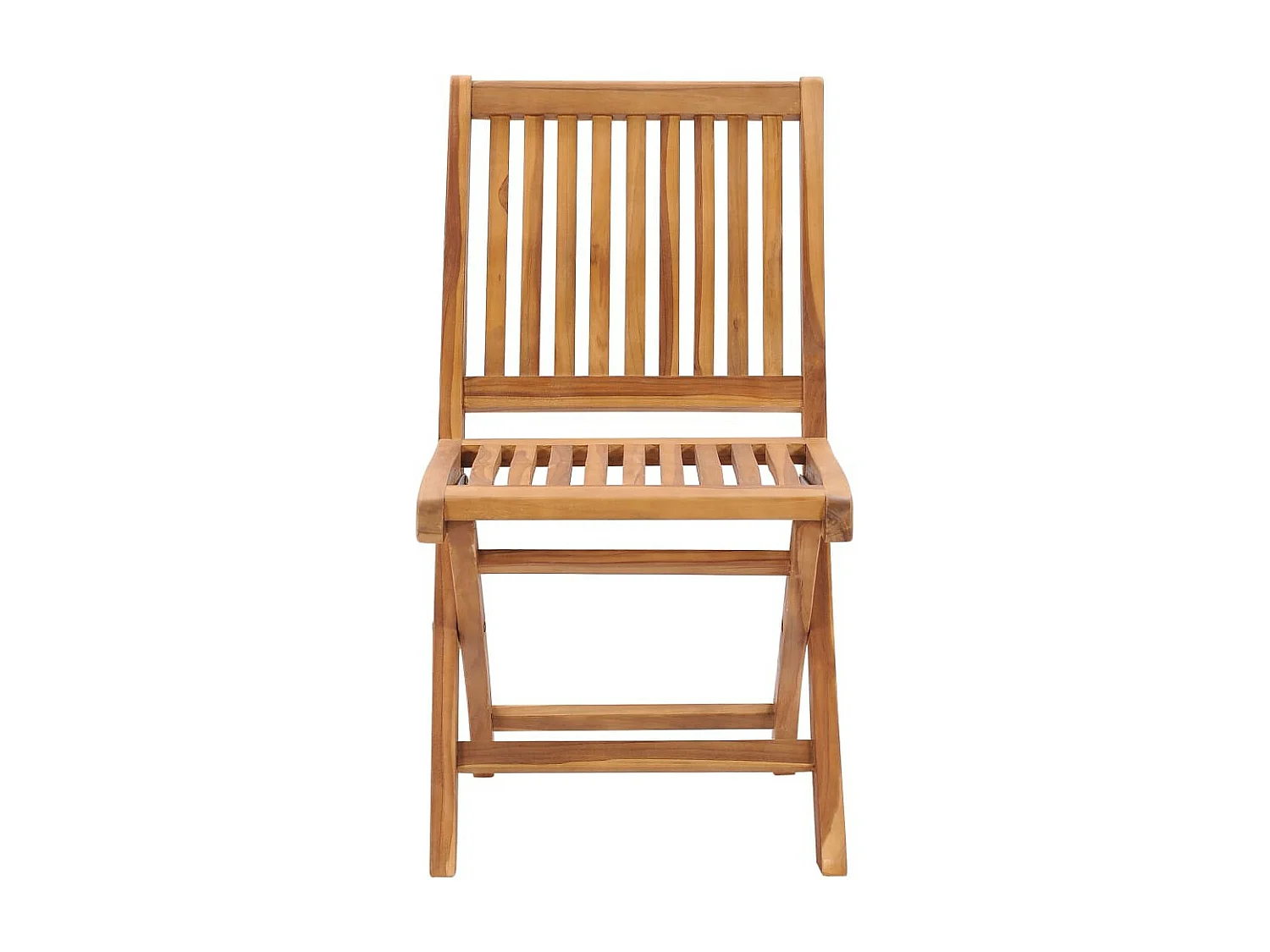 Chaises pliables de jardin avec coussins 6 pcs Bois de teck 12