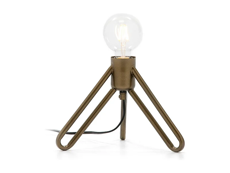 Lampe de table métal doré Erwin H 19