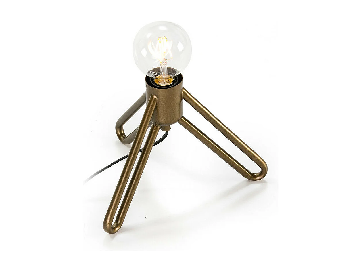 Lampe de table métal doré Erwin H 19