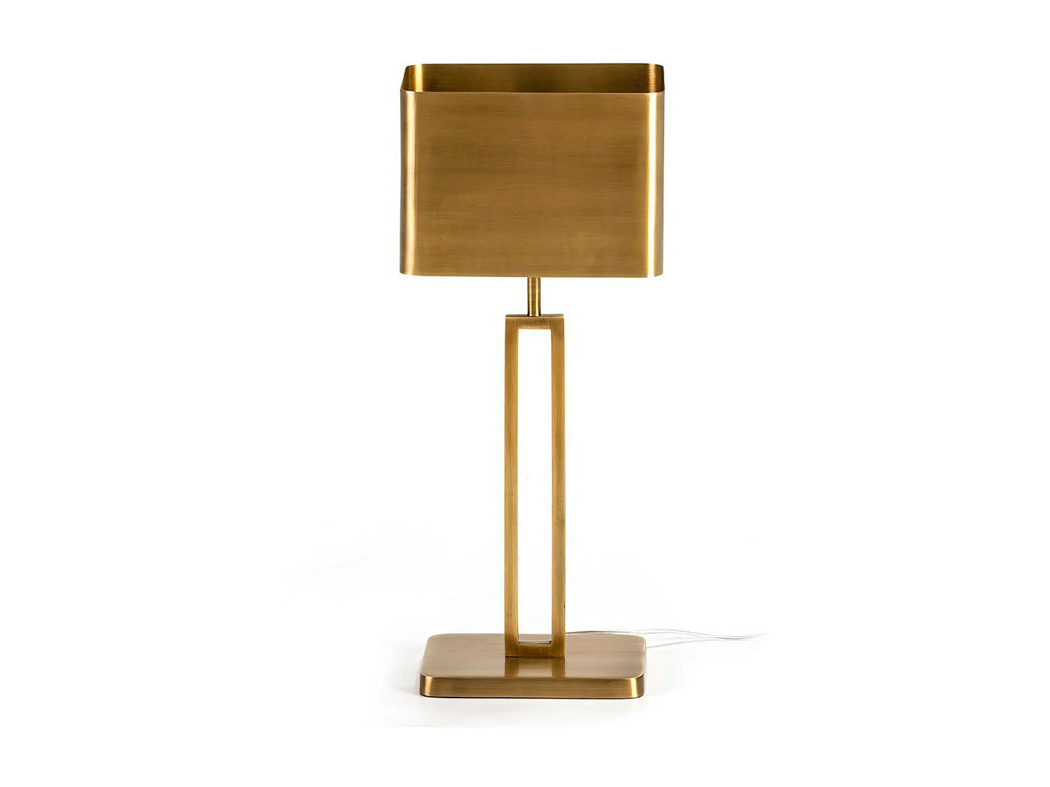 Lámpara de mesa Feery de metal dorado