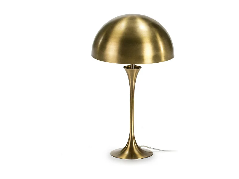 Lampe de table métal doré Volumn