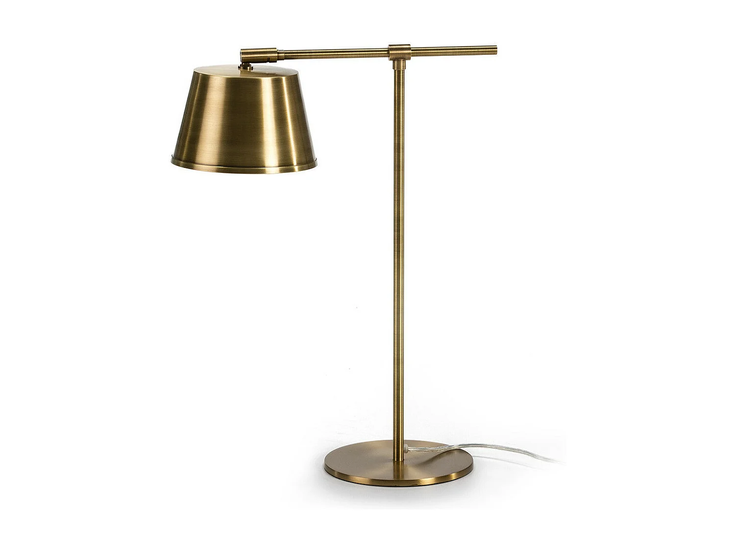 Goud metalen tafellamp Sembl