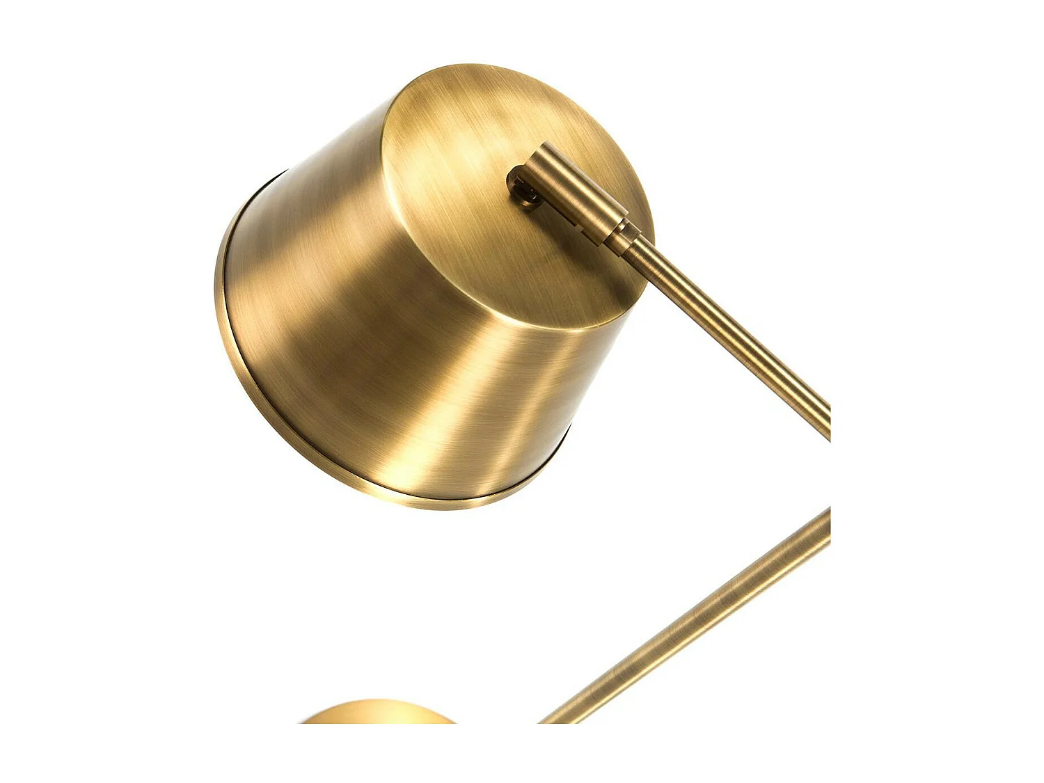 Goud metalen tafellamp Sembl