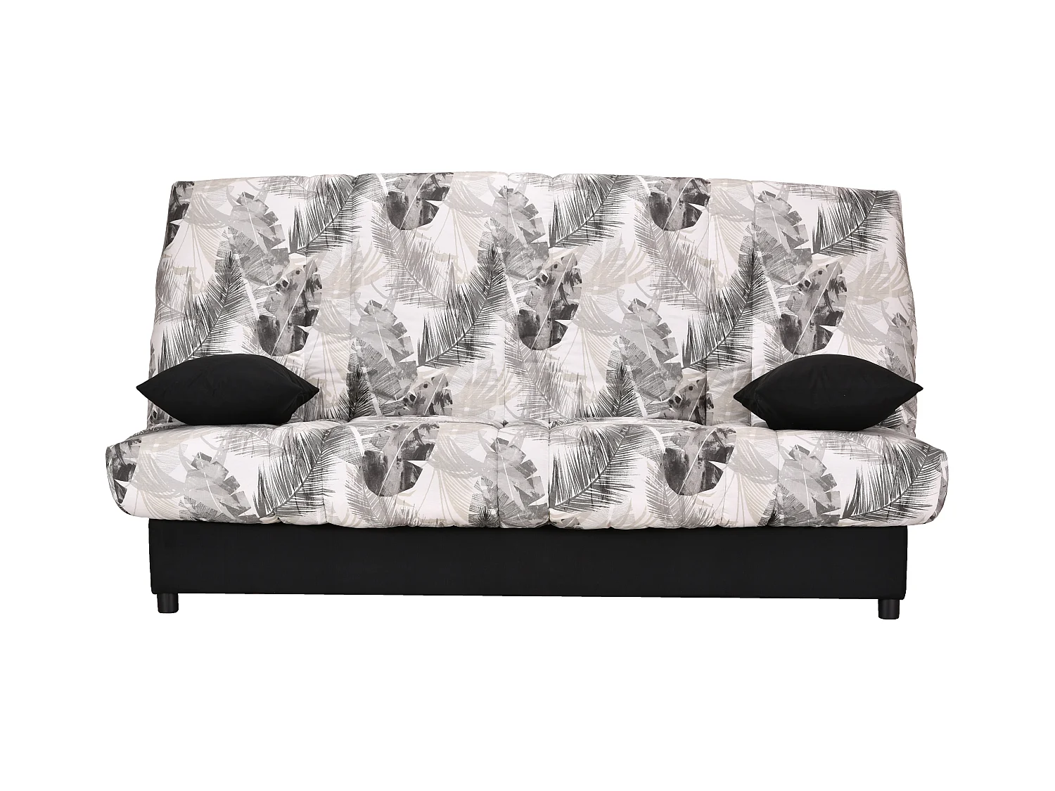 Clic Clac imprimé feuillage 130x190 matelas 11cm