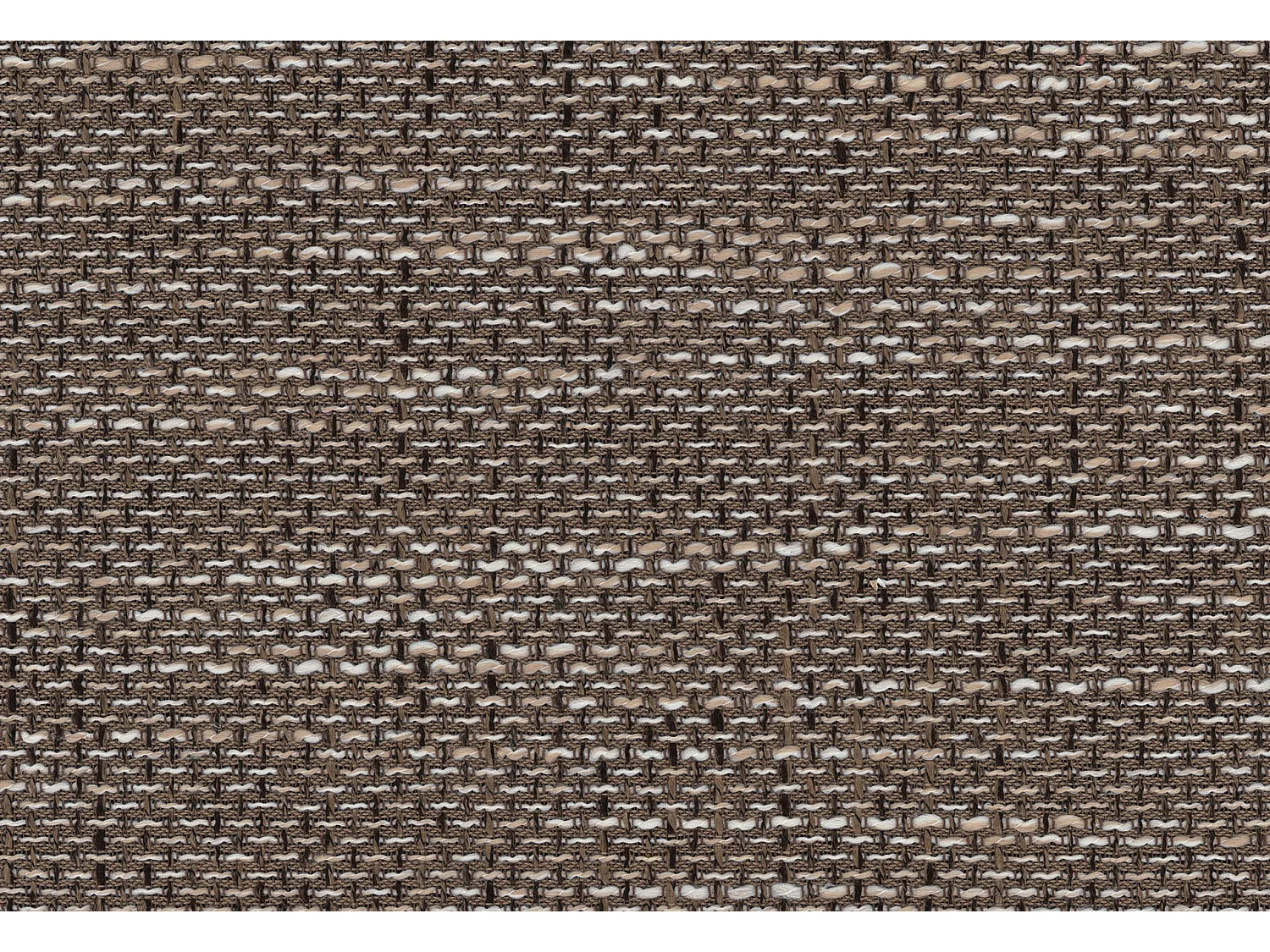 Canapé angle convertible et réversible simili marron et tissu beige clair chiné Luzo 245cm