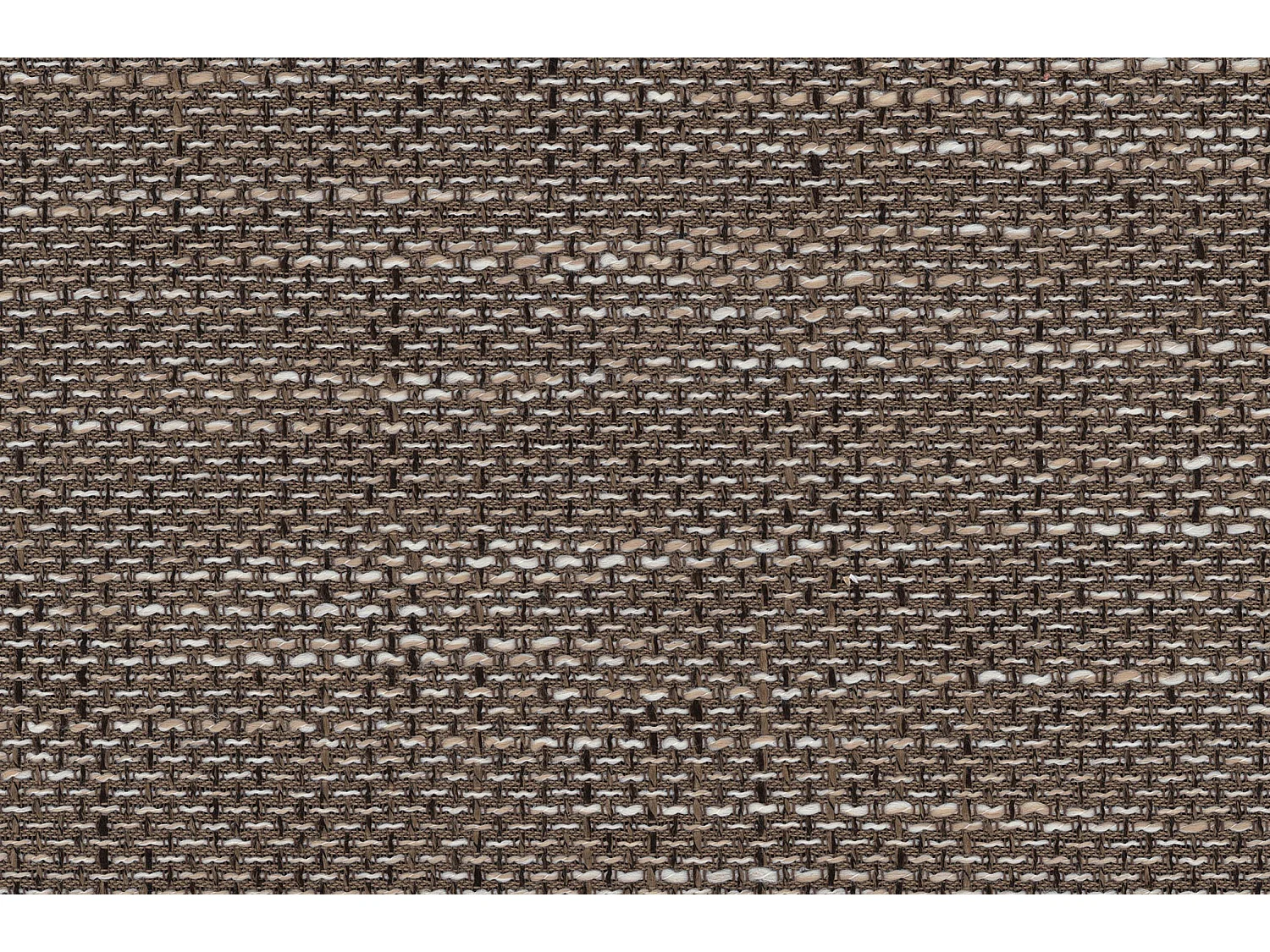 Canapé d'angle droit convertible tissu beige clair chiné et simili cuir beige Marka 275cm