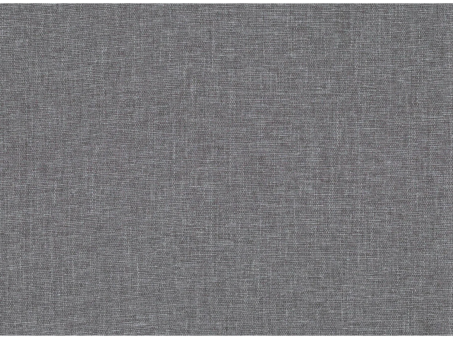 Canapé angle gauche convertible tissu gris clair et simili noir James 245cm