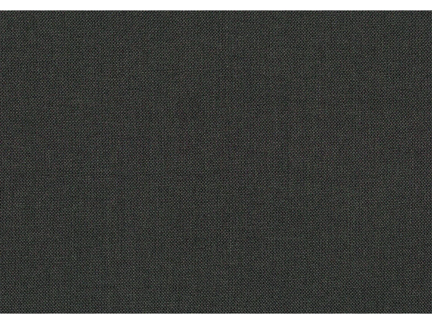 Canapé convertible angle droit tissu noir et simili blanc Pika 260cm