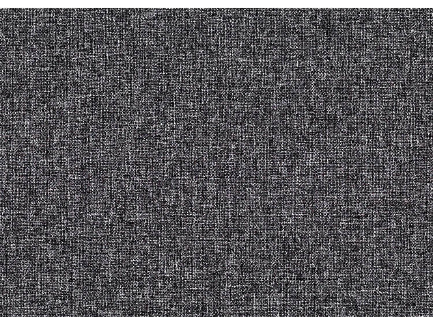 Canapé d'angle droit convertible tissu gris foncé et simili cuir blanc Marka 275cm