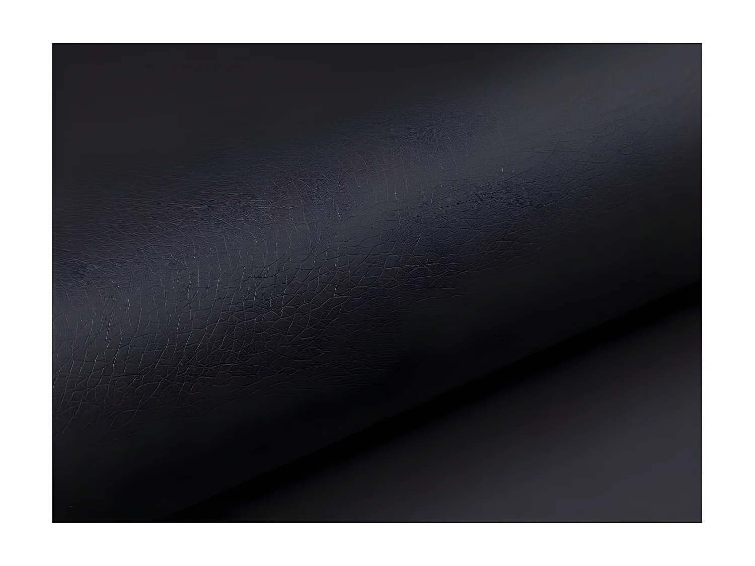 Canapé angle droit convertible simili noir et tissu gris foncé Kapitona 270cm