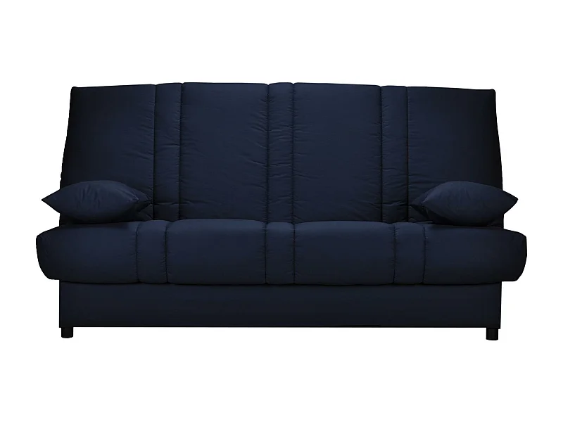 Clic Clac 130x190 matelas Sofaflex 11cm Gaby 193cm-Couleur Bleu marine