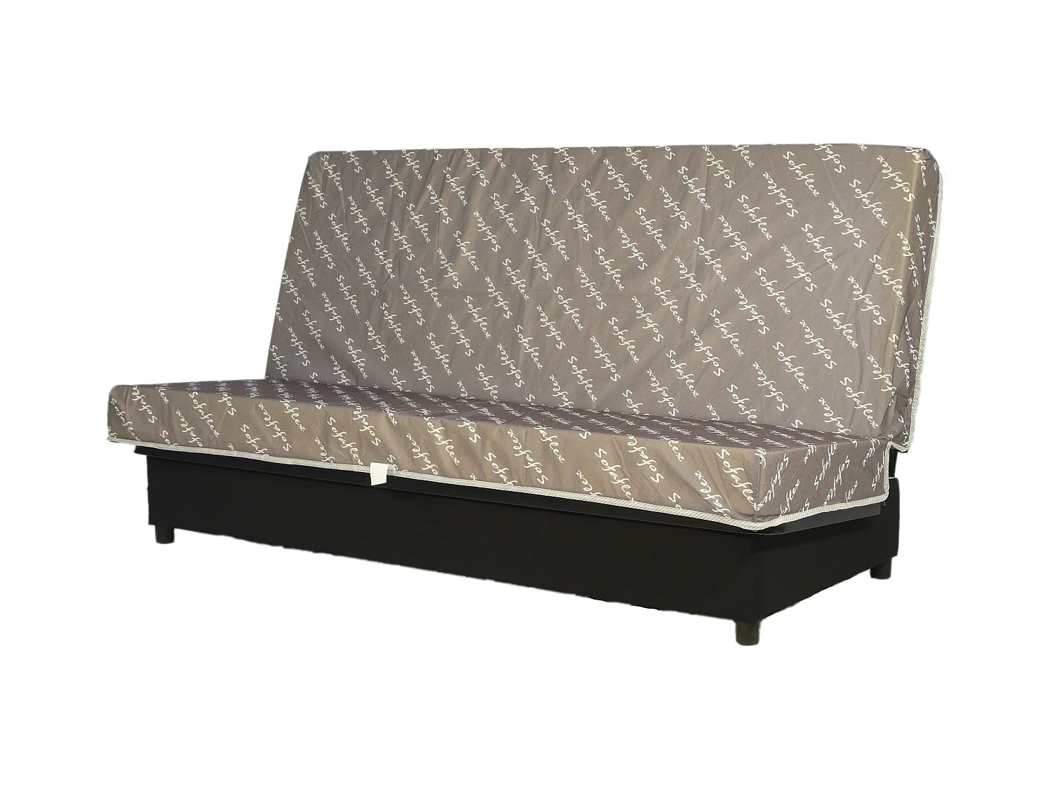 Clic Clac 130x190 matelas Sofaflex 11cm Gaby 193cm-Couleur Bleu marine