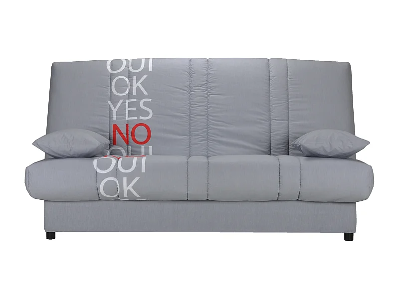 Clic Clac 130x190 cm Colchón Sofaflex 11 cm Gaby 193 cm-Color Gris claro