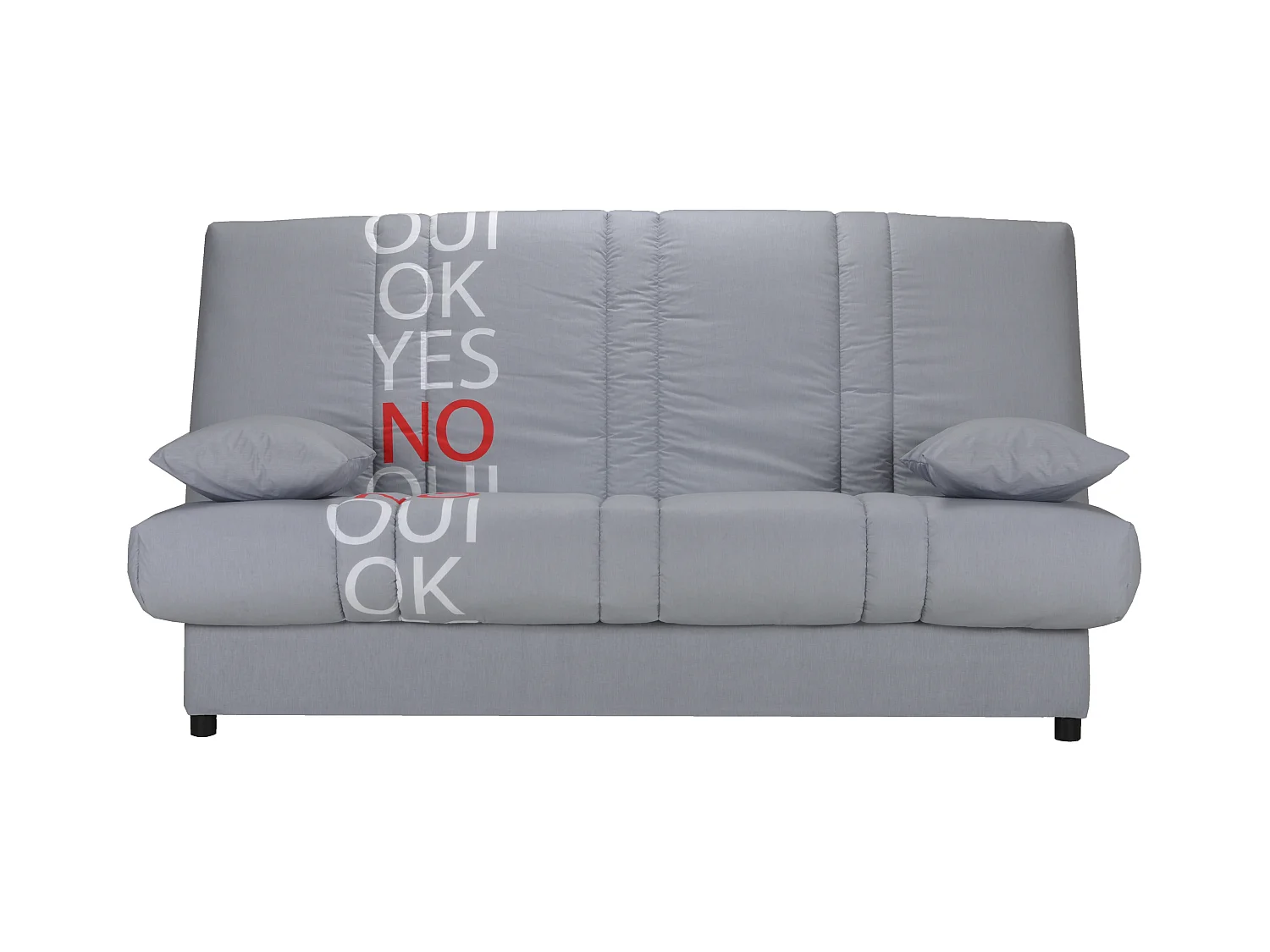 Clic Clac 130x190 matelas Sofaflex 11cm Gaby 193cm-Couleur Gris clair
