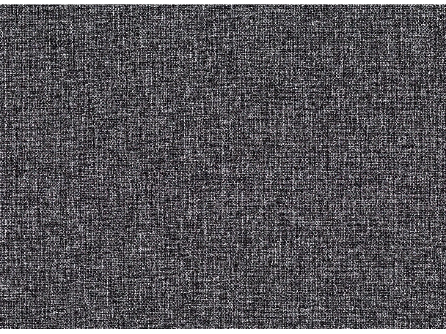 Canapé d'angle convertible et réversible tissu gris foncé et simili cuir blanc Zelly 237cm