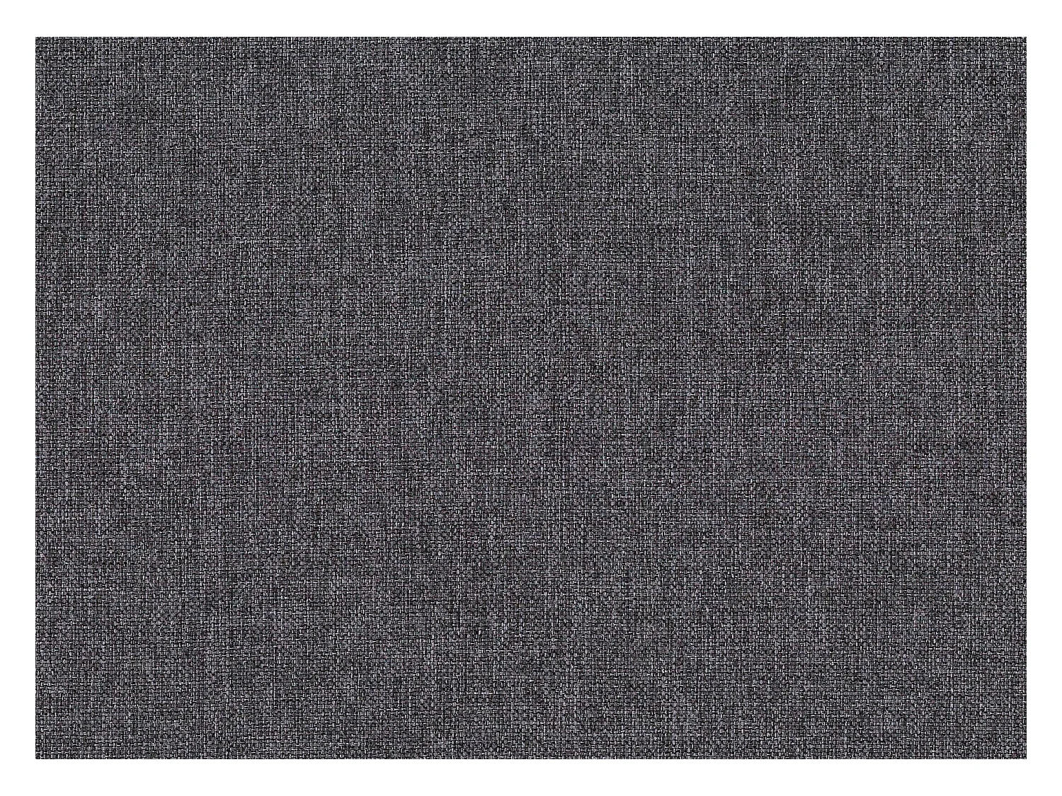 Converteerbare en omkeerbare hoekbank donkergrijze stof en wit kunstleer Zelly 237 cm