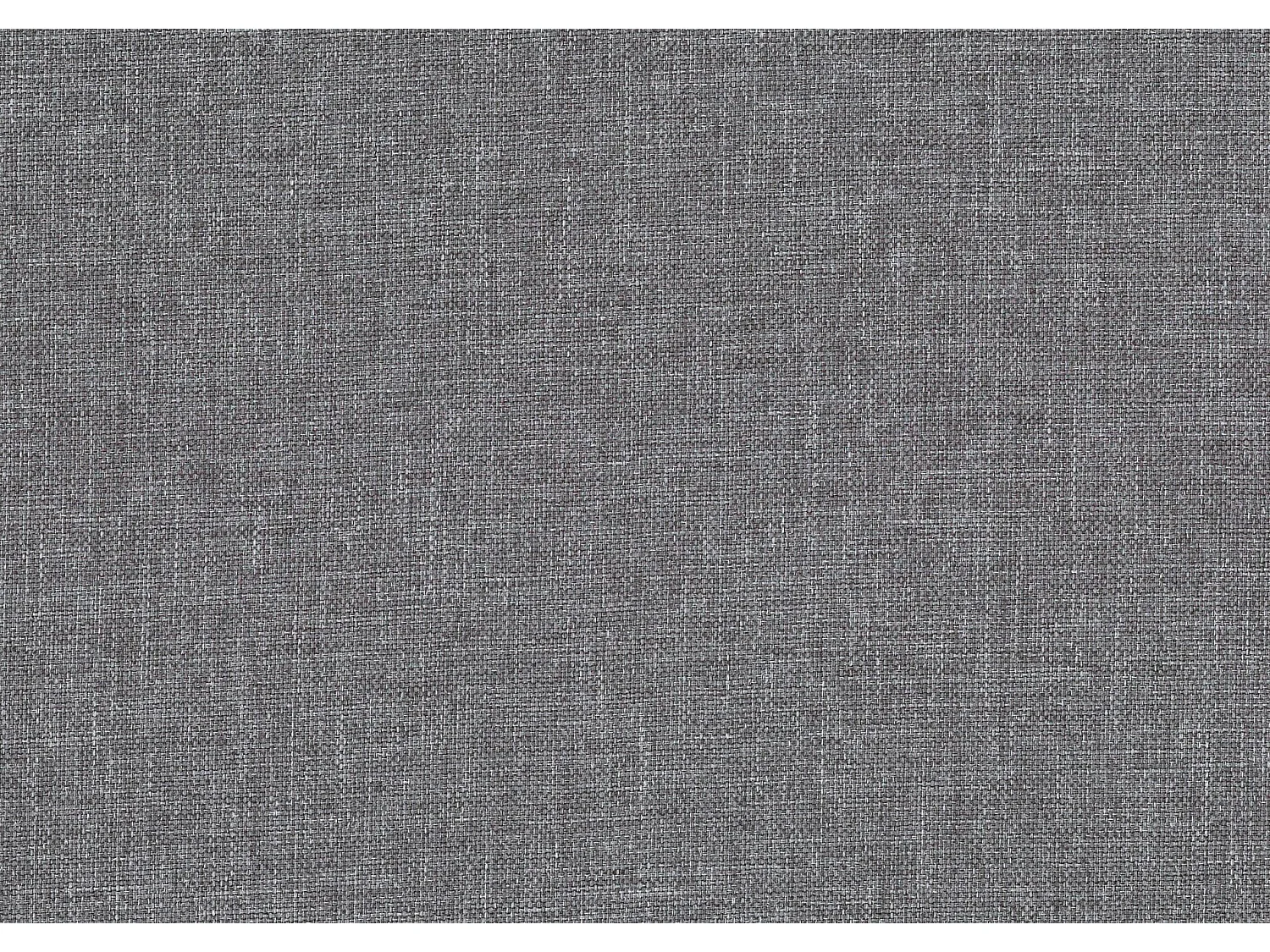 Canapé convertible angle gauche tissu gris clair et simili noir Polky 272cm