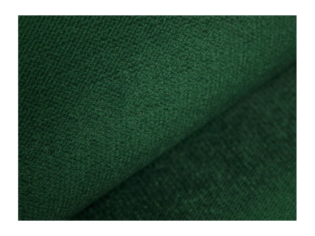 Converteerbare en omkeerbare hoekbank donkergroen fluweel en grijs kunstleer Zelly 237 cm